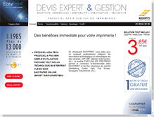 Tablet Screenshot of easyprint-solution.com